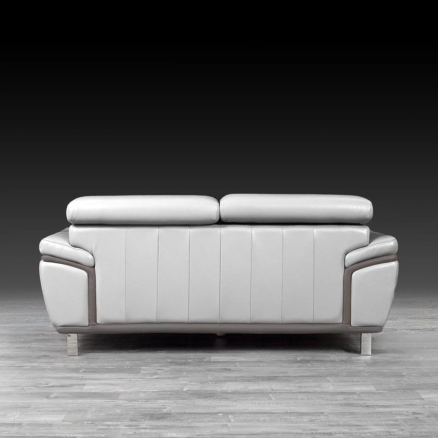 Dante Modern Sofa Set in Gray
