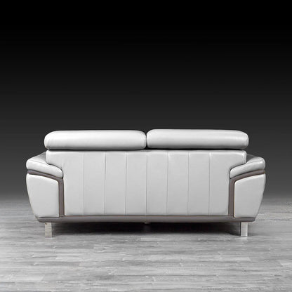 Dante Modern Sofa Set in Gray