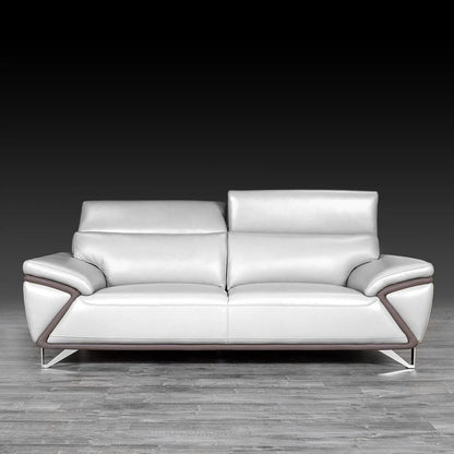 Dante Modern Sofa Set in Gray