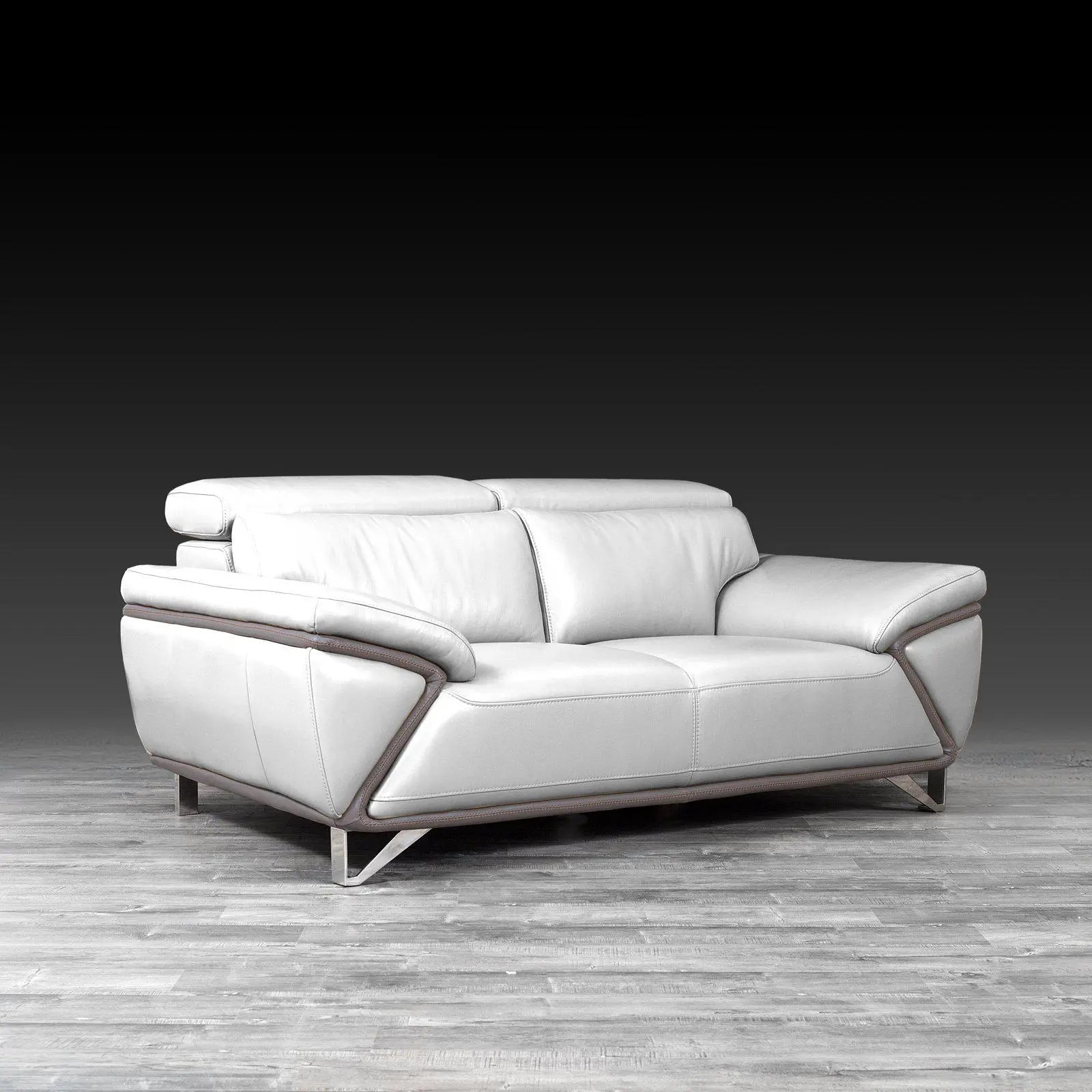 New Dante Light Gray Roberto Grassie Sofa Set