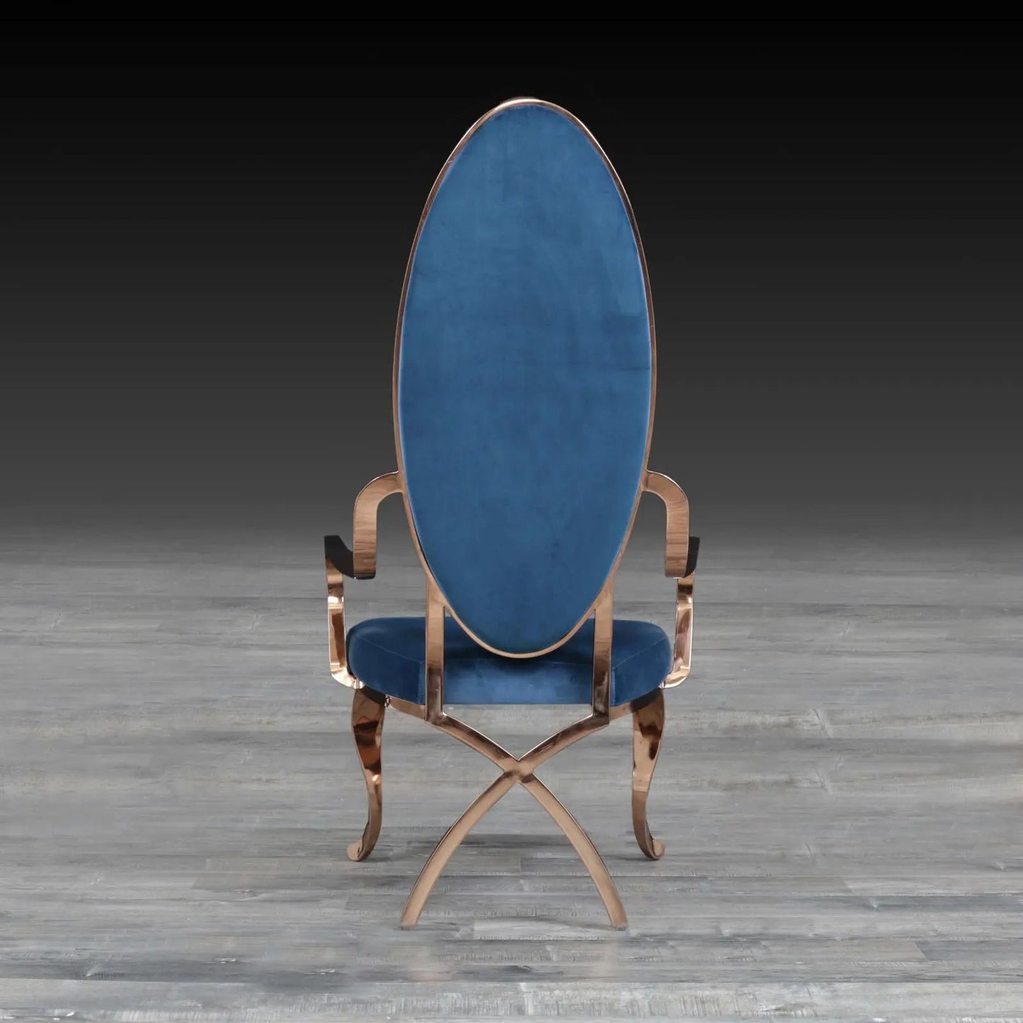 Wonderland Rose Gold Luxury Dining Chair