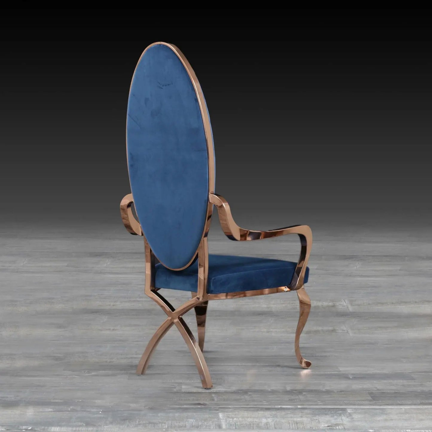 Wonderland Rose Gold Luxury Dining Chair