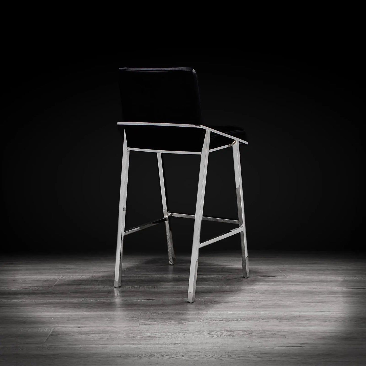Nolan Silver Bar Stool – Sleek Modern Design