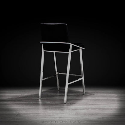 Nolan Silver Bar Stool – Sleek Modern Design