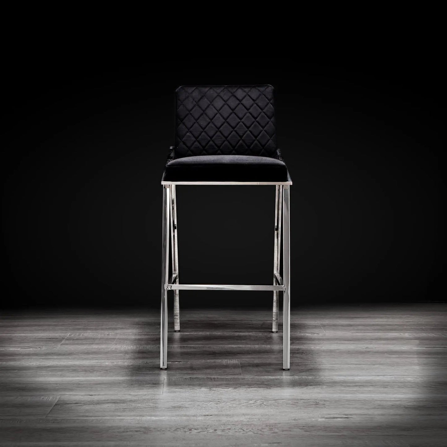 Nolan Silver Bar Stool – Sleek Modern Design