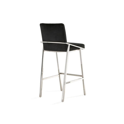 Nolan Silver Bar Stool – Sleek Modern Design