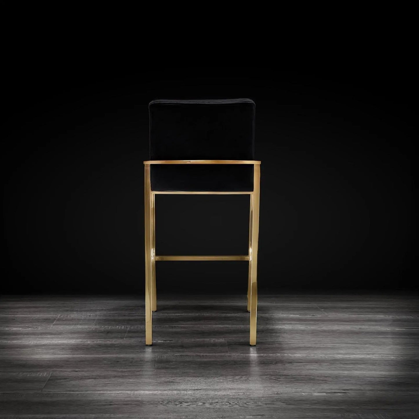 Nolan Counter Stool – Brushed Titanium Gold