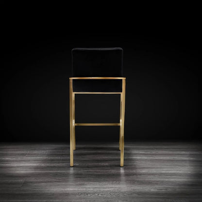 Nolan Counter Stool – Brushed Titanium Gold