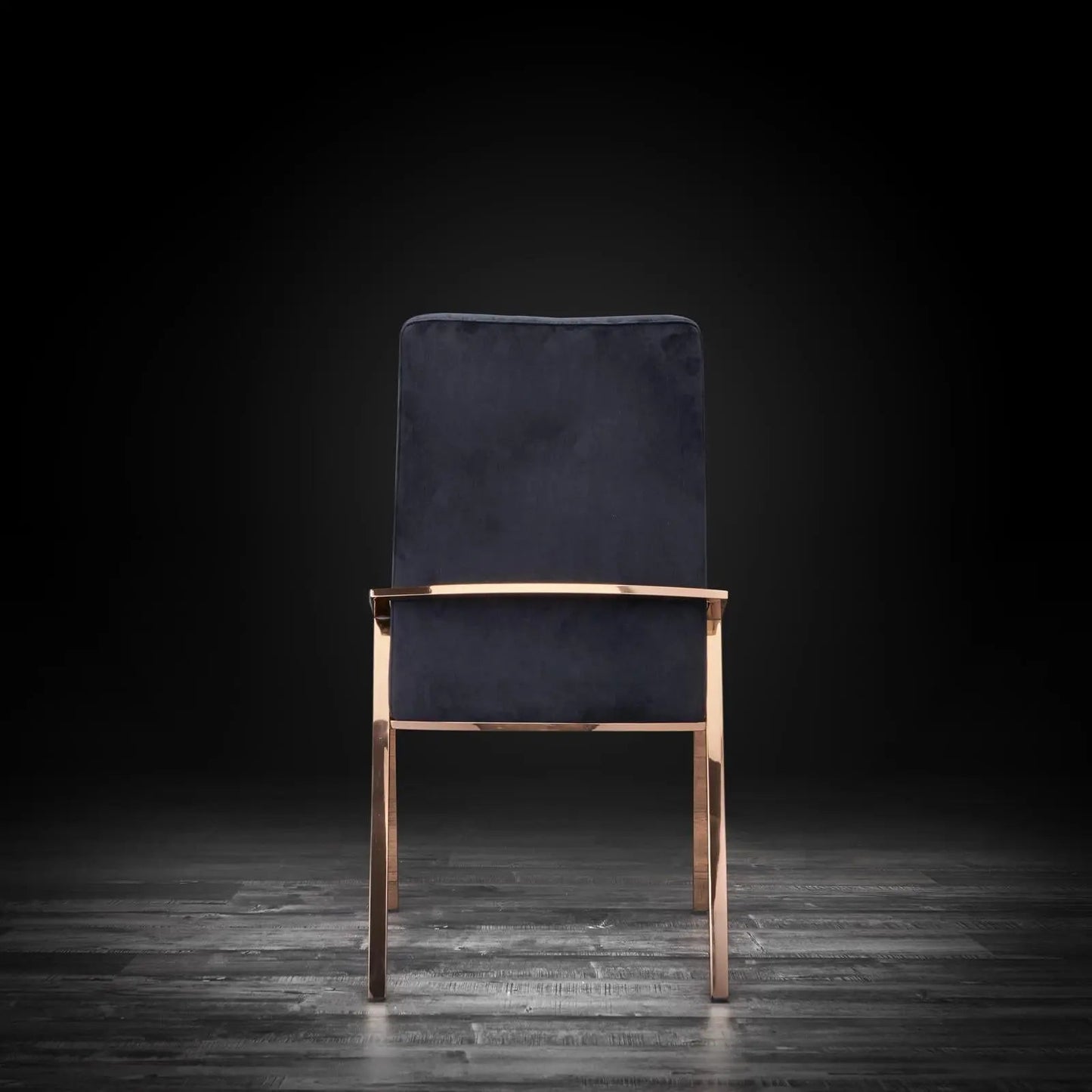 Nolan Rose Gold Stylish Dining Chair