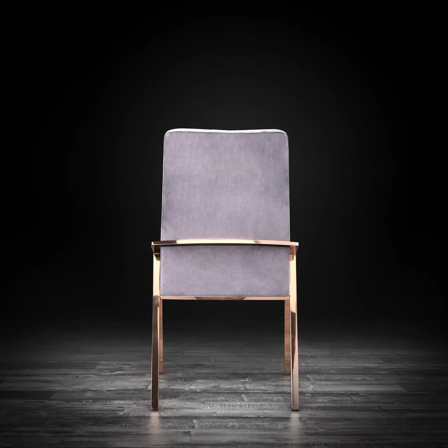 Nolan Rose Gold Stylish Dining Chair