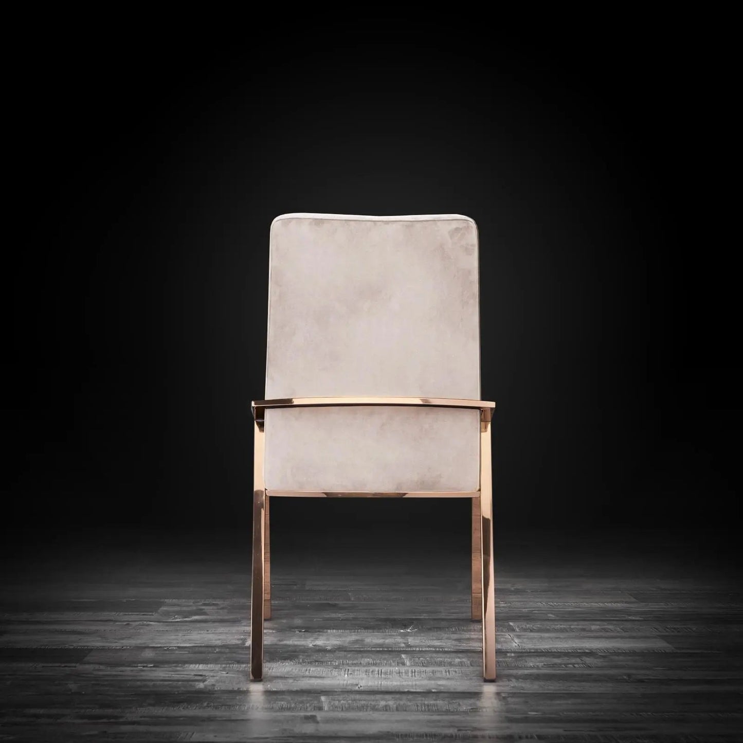 Nolan Rose Gold Stylish Dining Chair