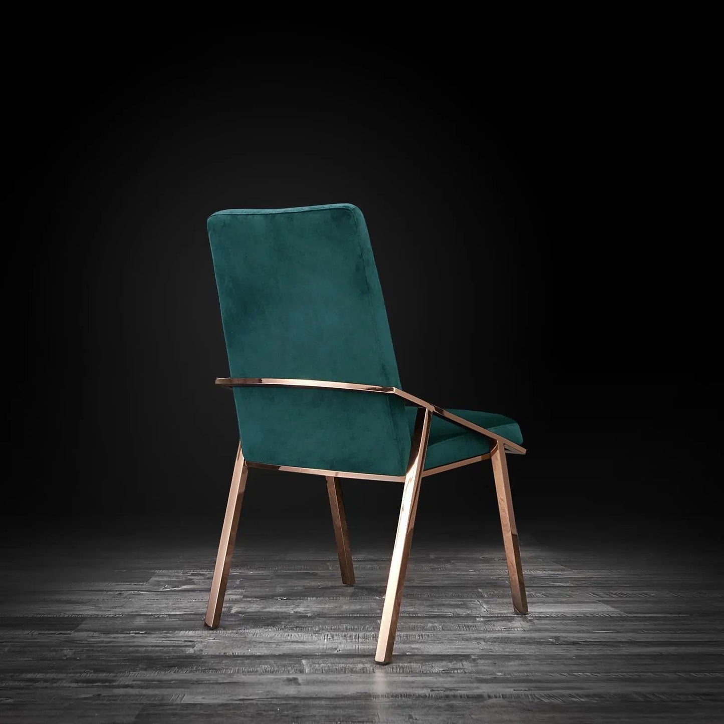 Nolan Rose Gold Stylish Dining Chair