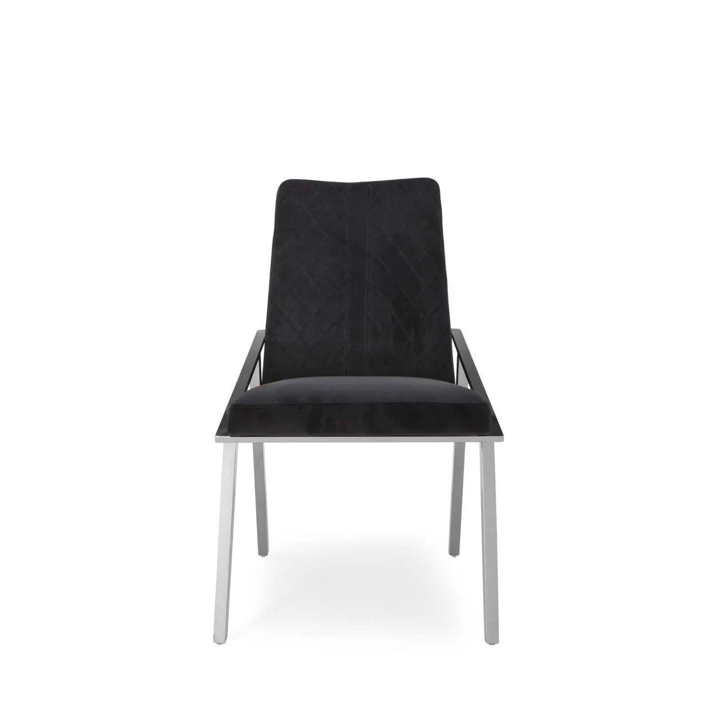 Nolan Silver Black Dining Chair RG