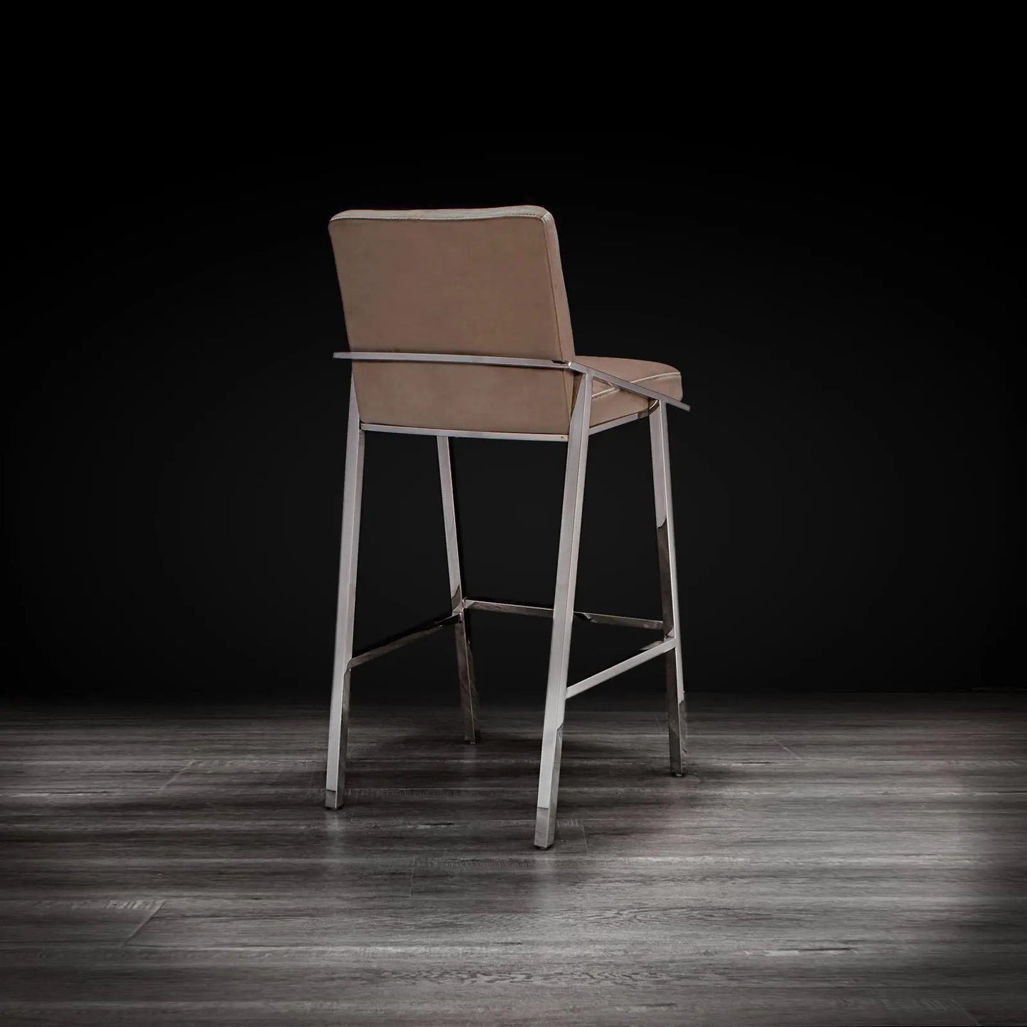Nolan Silver Bar Stool – Sleek Modern Design