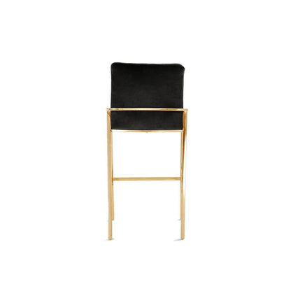 Nolan Titanium Gold Counter Bar Stool
