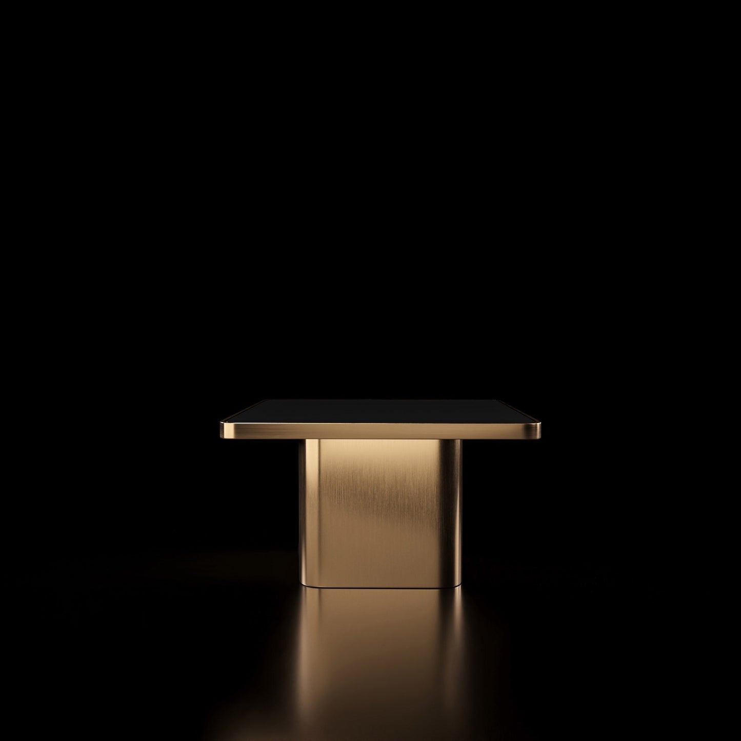 Olivero Coffee Table Gold Brushed Medium Roberto Grassie