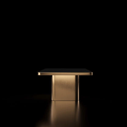 Olivero Coffee Table Gold Brushed Medium Roberto Grassie