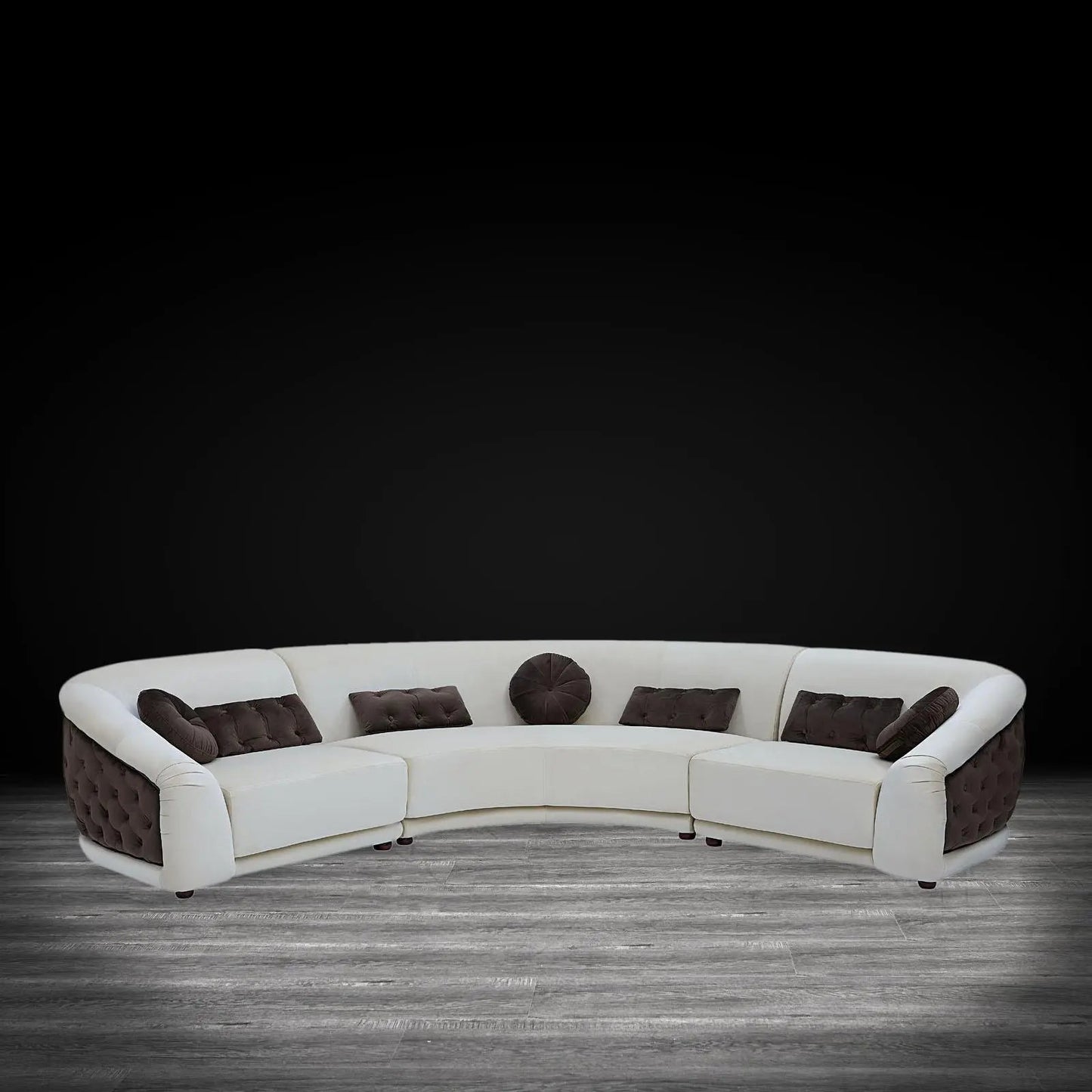 Olivia Modular Sectional – Warm Beige Tone