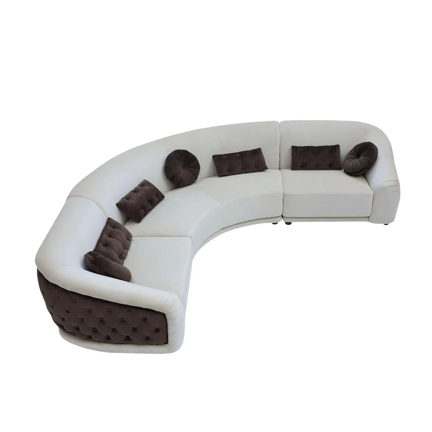 Olivia Modular Sectional – Warm Beige Tone