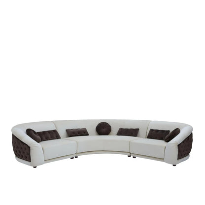 Olivia Modular Sectional – Warm Beige Tone