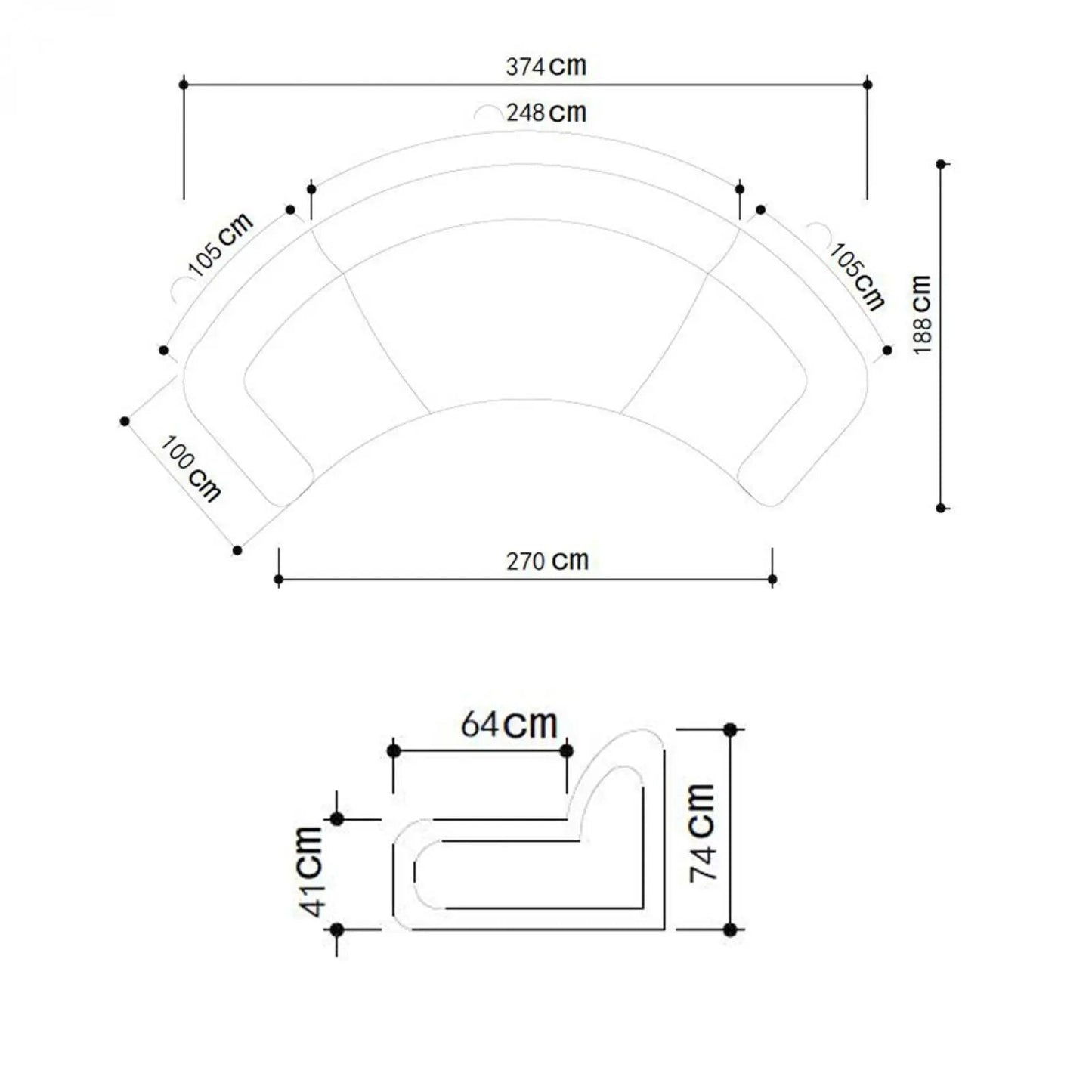 Olivia Modular Sectional – Warm Beige Tone