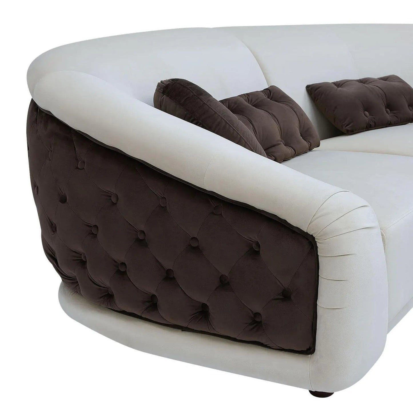 Olivia Modular Sectional – Warm Beige Tone