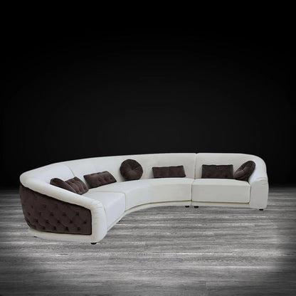 Olivia Modular Sectional – Warm Beige Tone