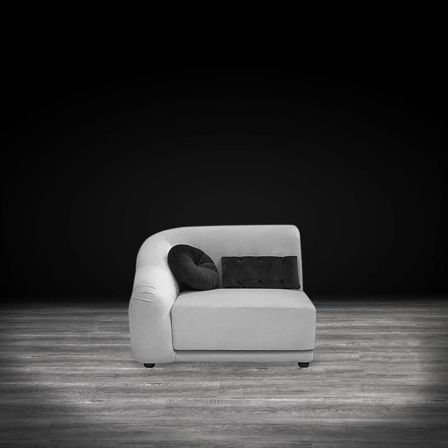 Olivia Modular Sectional | Light Gray Edition