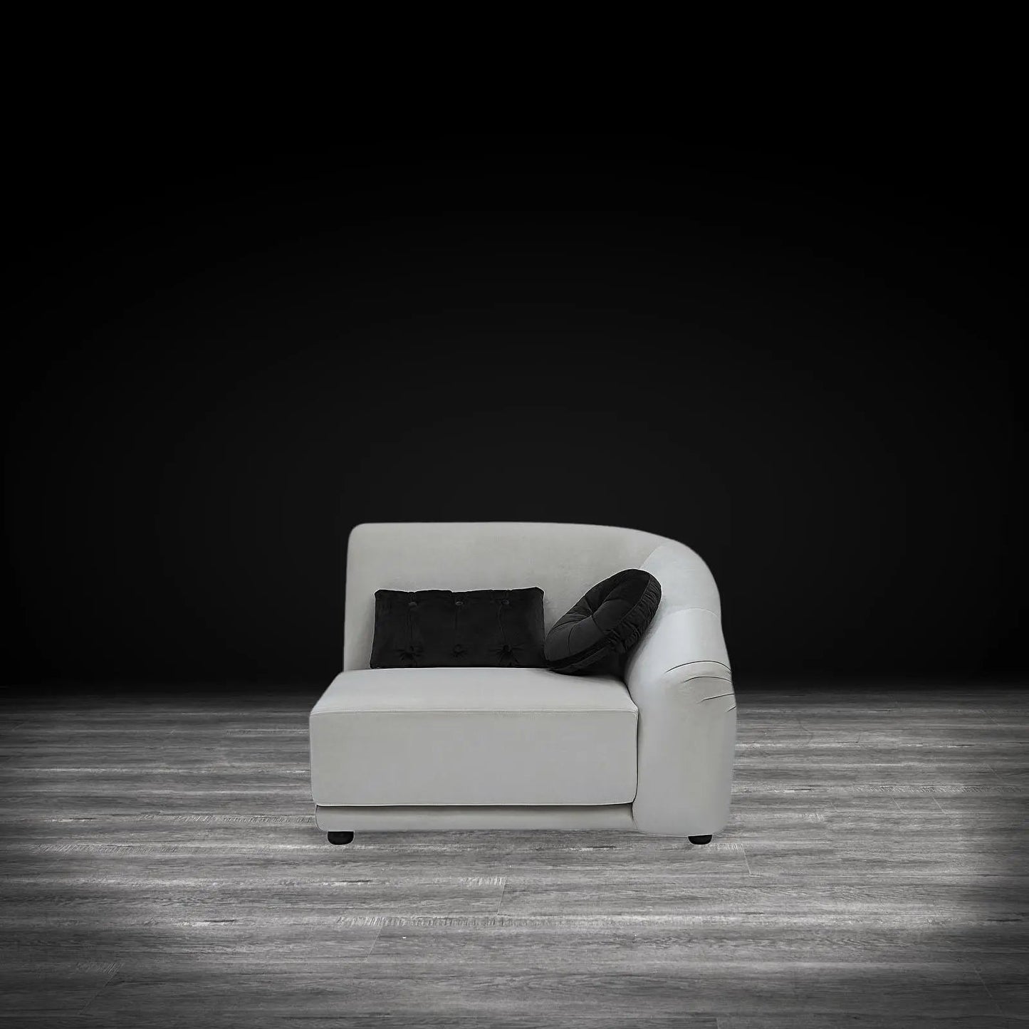 Olivia Modular Sectional | Light Gray Edition