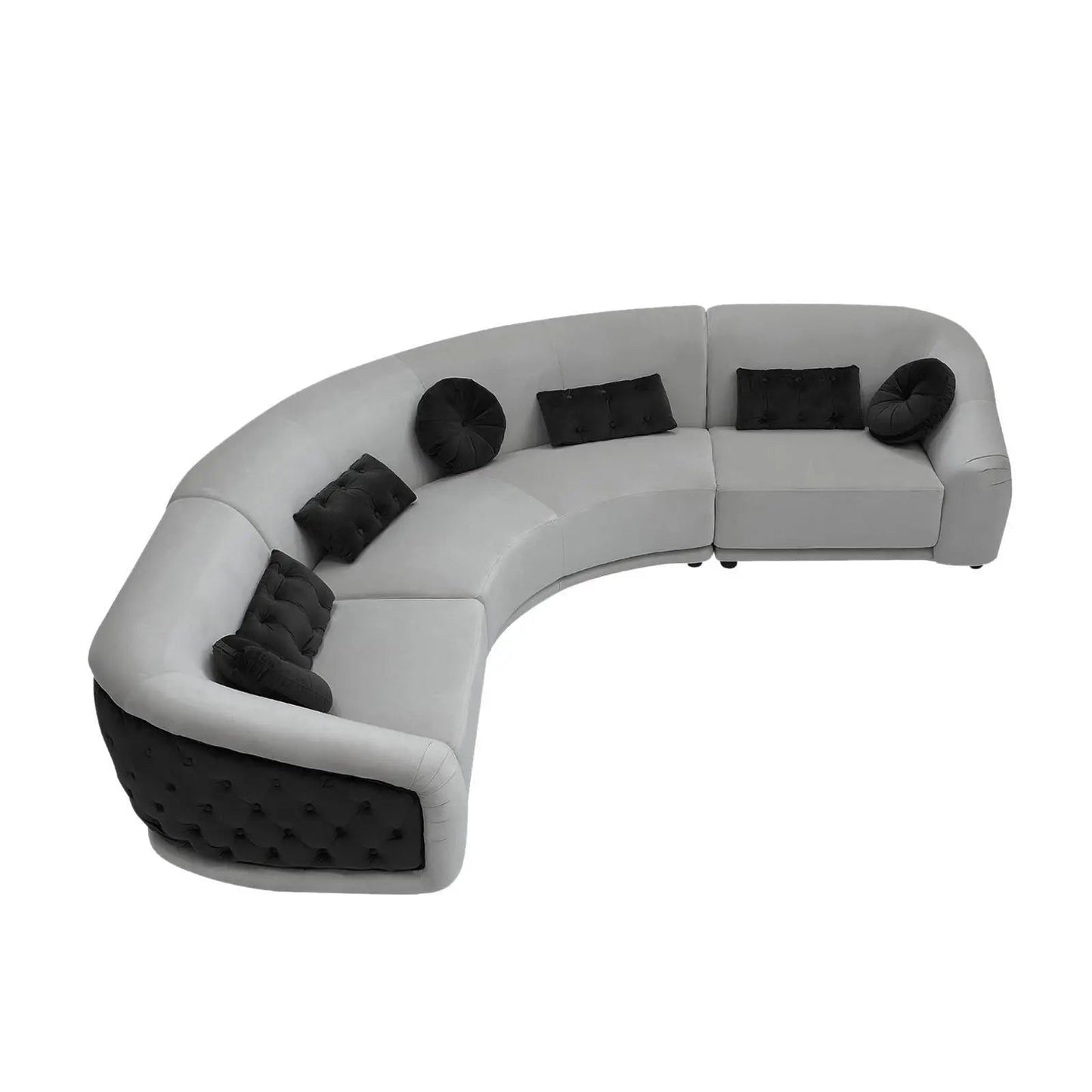 Olivia Modular Sectional | Light Gray Edition