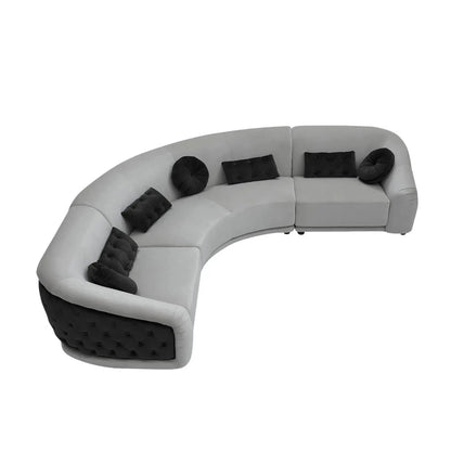 Olivia Modular Sectional | Light Gray Edition