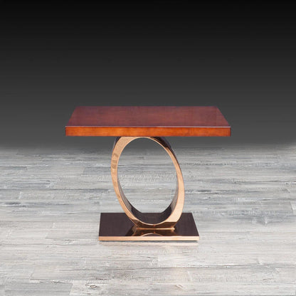 Onyx Rose Gold End Tables | Set of 2