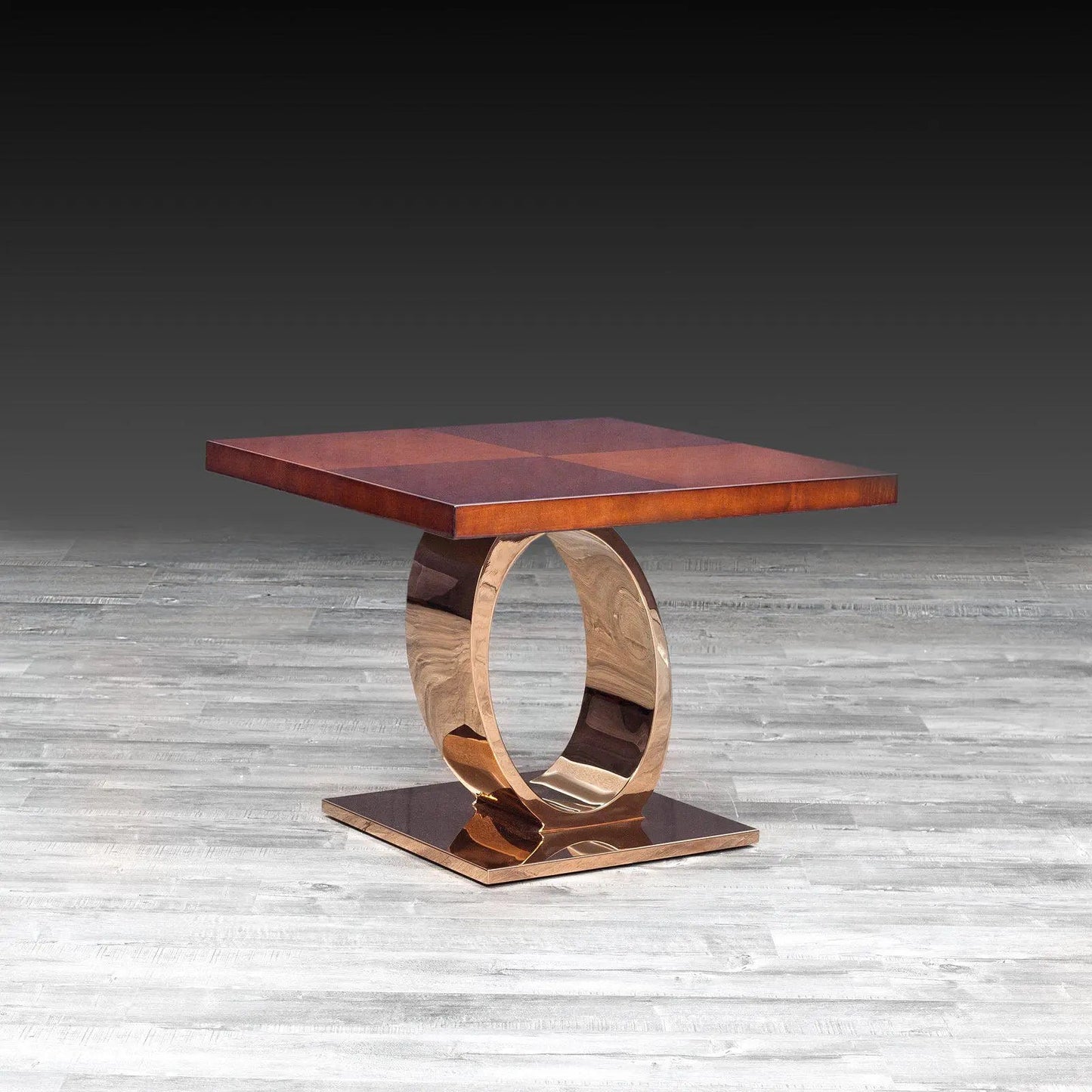 Onyx Rose Gold End Tables | Set of 2