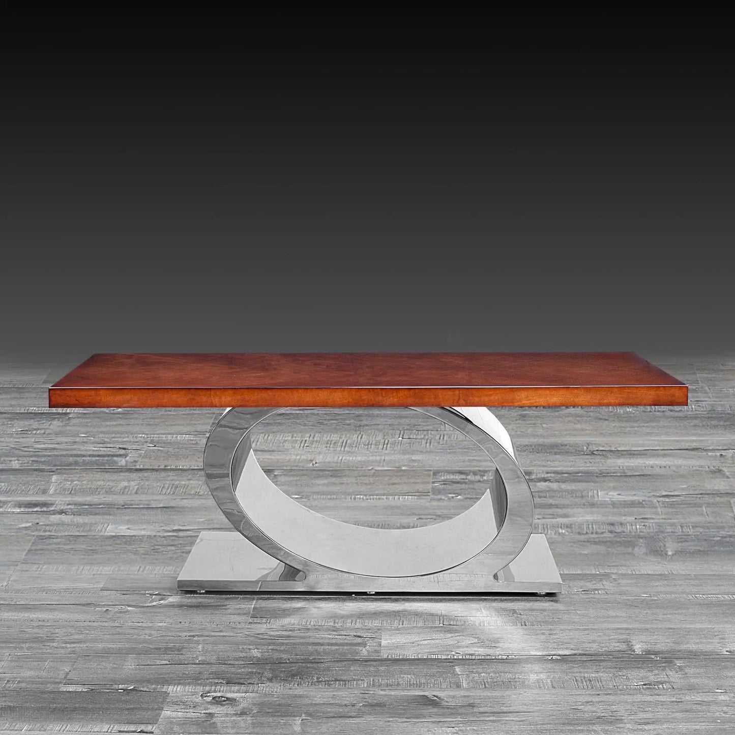 Onyx Silver Coffee Table with Minimalist Appeal