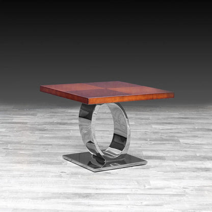 Onyx Silver End Tables | Modern Minimalism