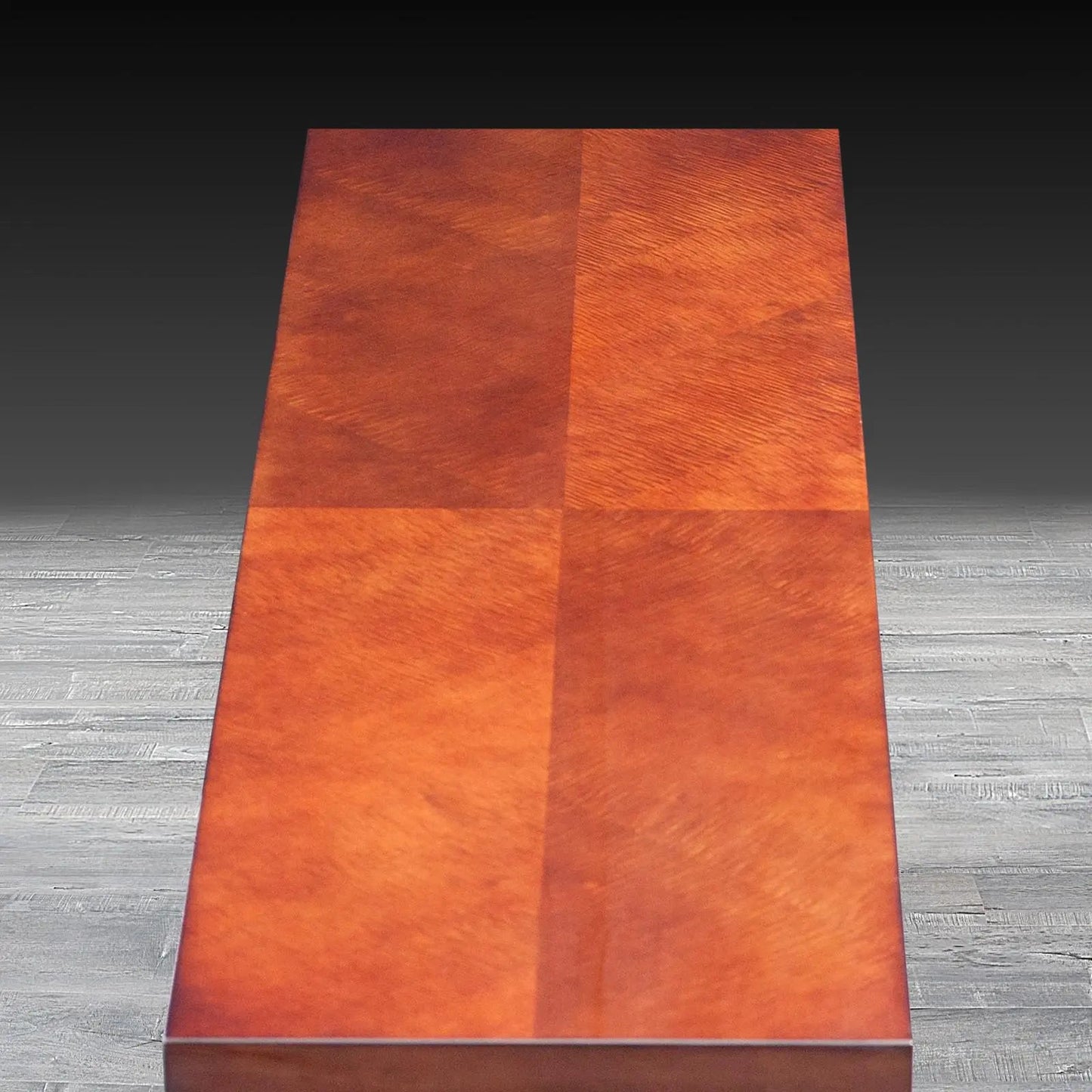 Onyx Luxurious Rose Gold Console Table