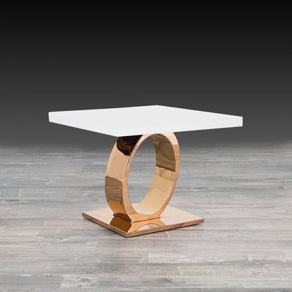Onyx Rose Gold End Tables | Set of 2