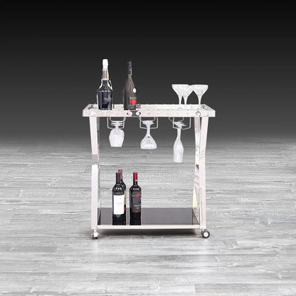 Oslo Bar Cart in Silver