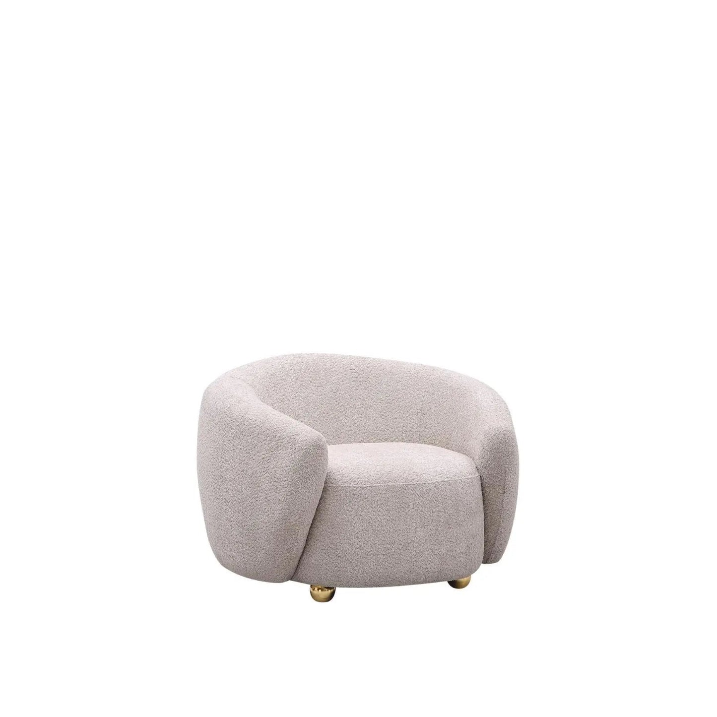 Primo Contemporary Sofa Set – Light Gray