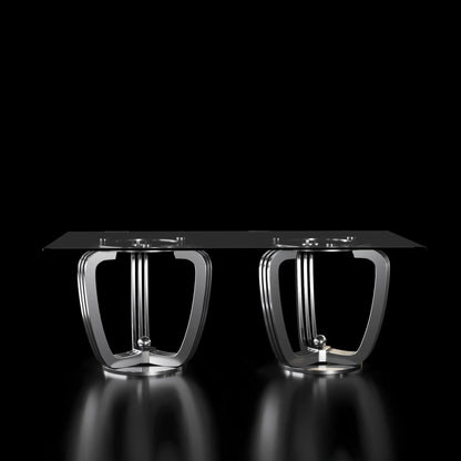 Regency Double-Base Rectangular Dining Table