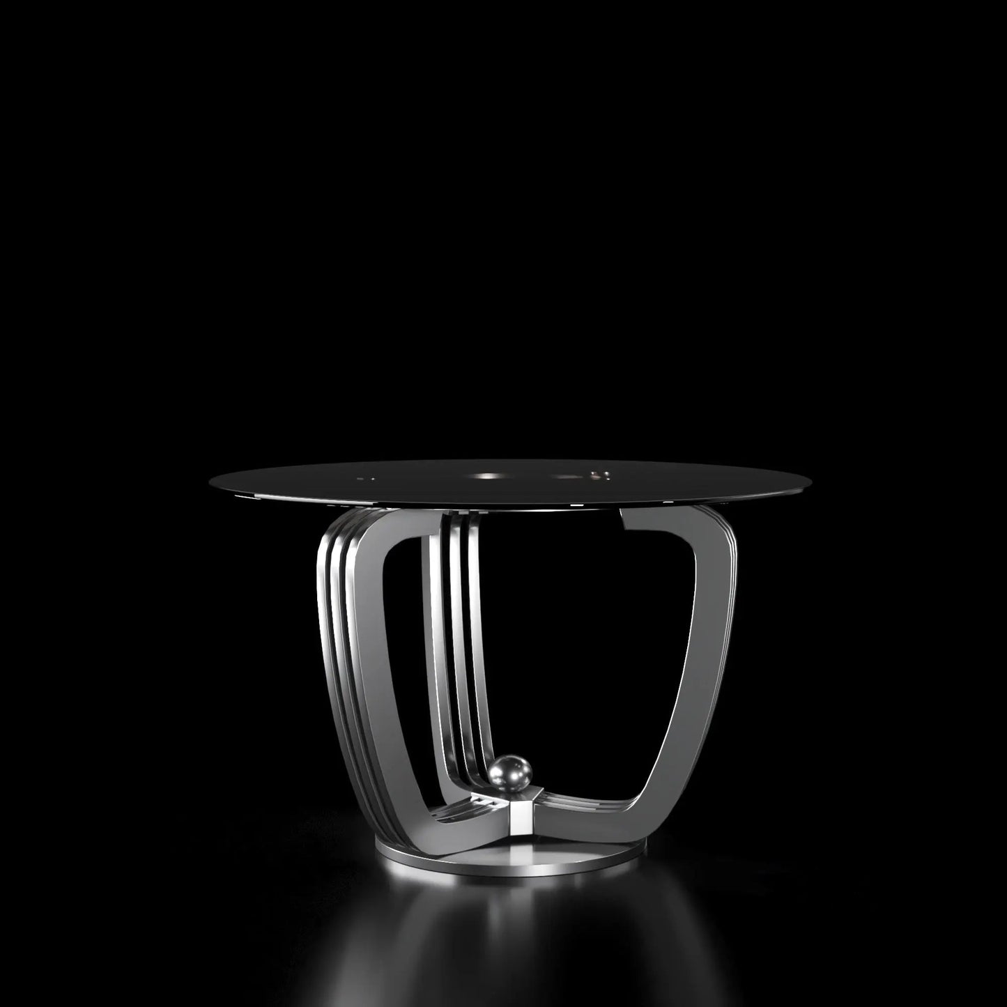 Regency Round Silver Dining Table RG