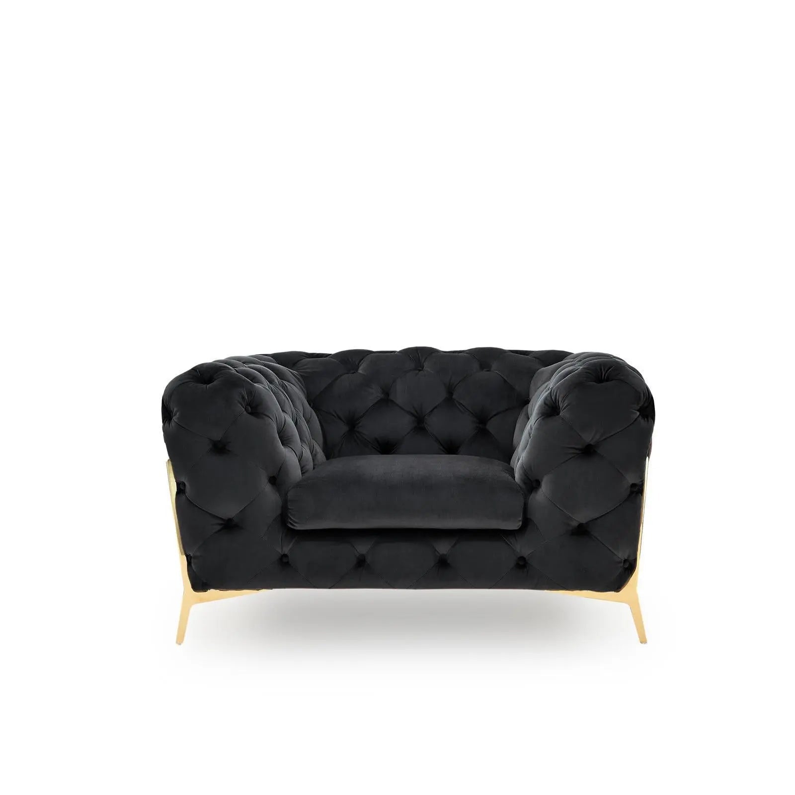 Regina Black Sofa Set