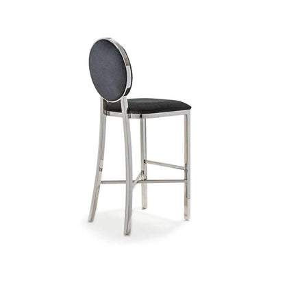 Regina Silver Bar Stool – Modern Style