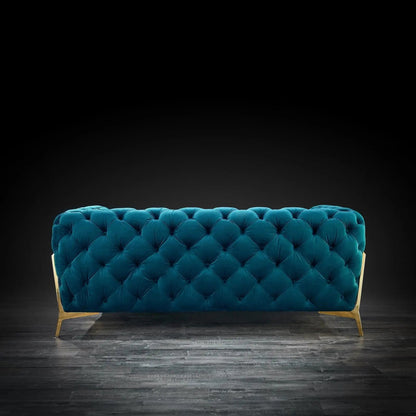 Regina Elegant Sofa Set in Blue