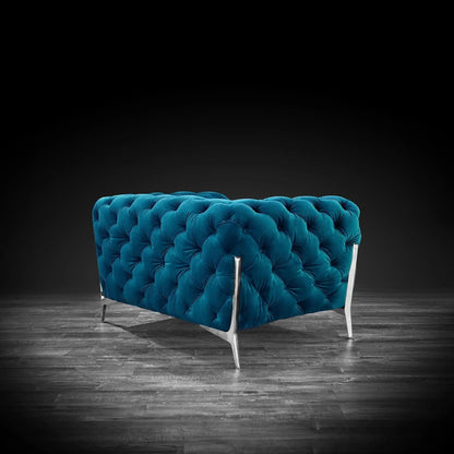 Regina Elegant Sofa Set in Blue