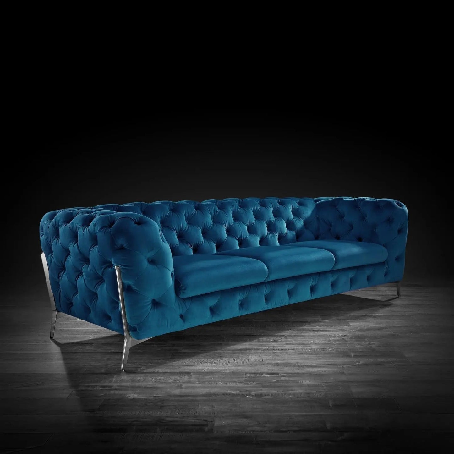 Regina Elegant Sofa Set in Blue