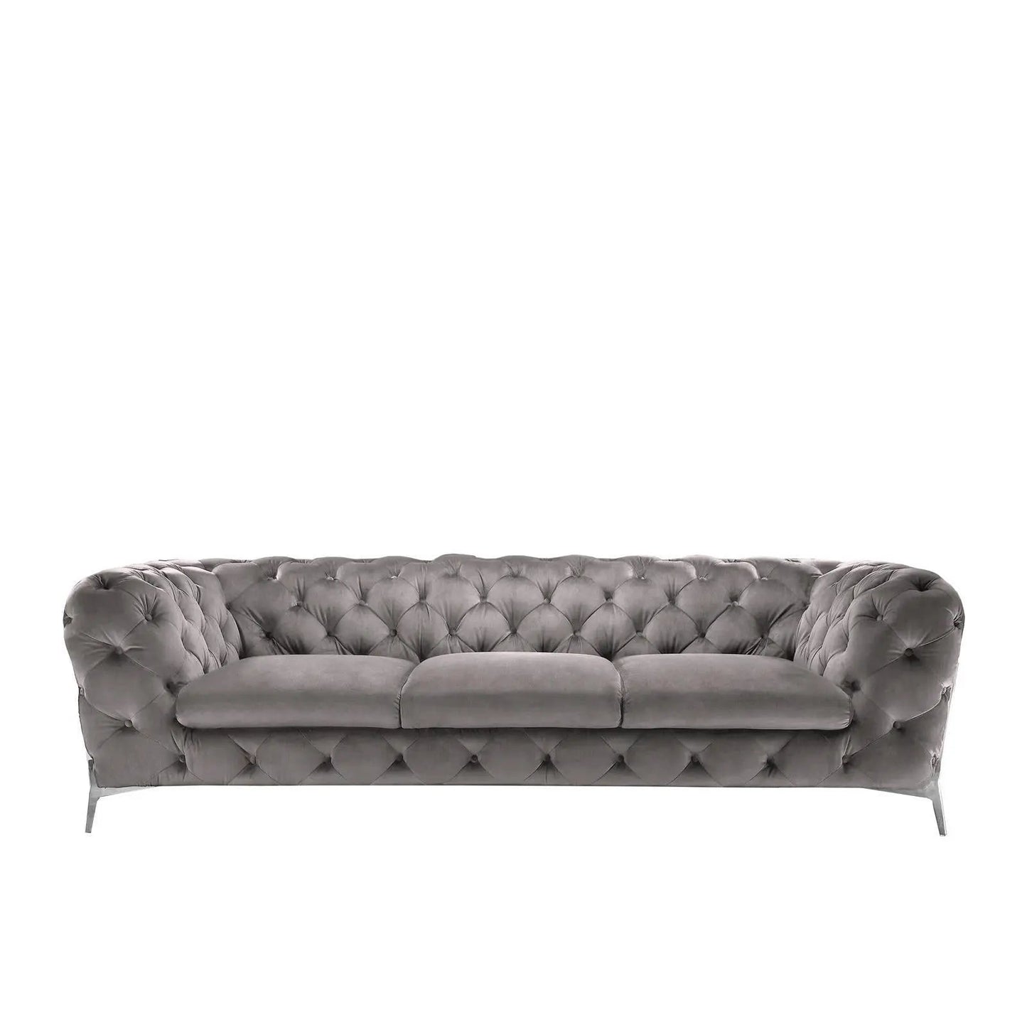 Regina Dark Gray Sofa Set