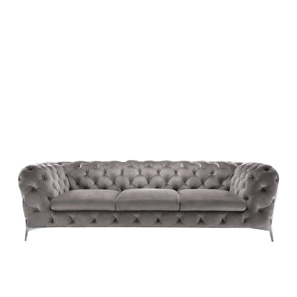 Regina Dark Gray Sofa Set