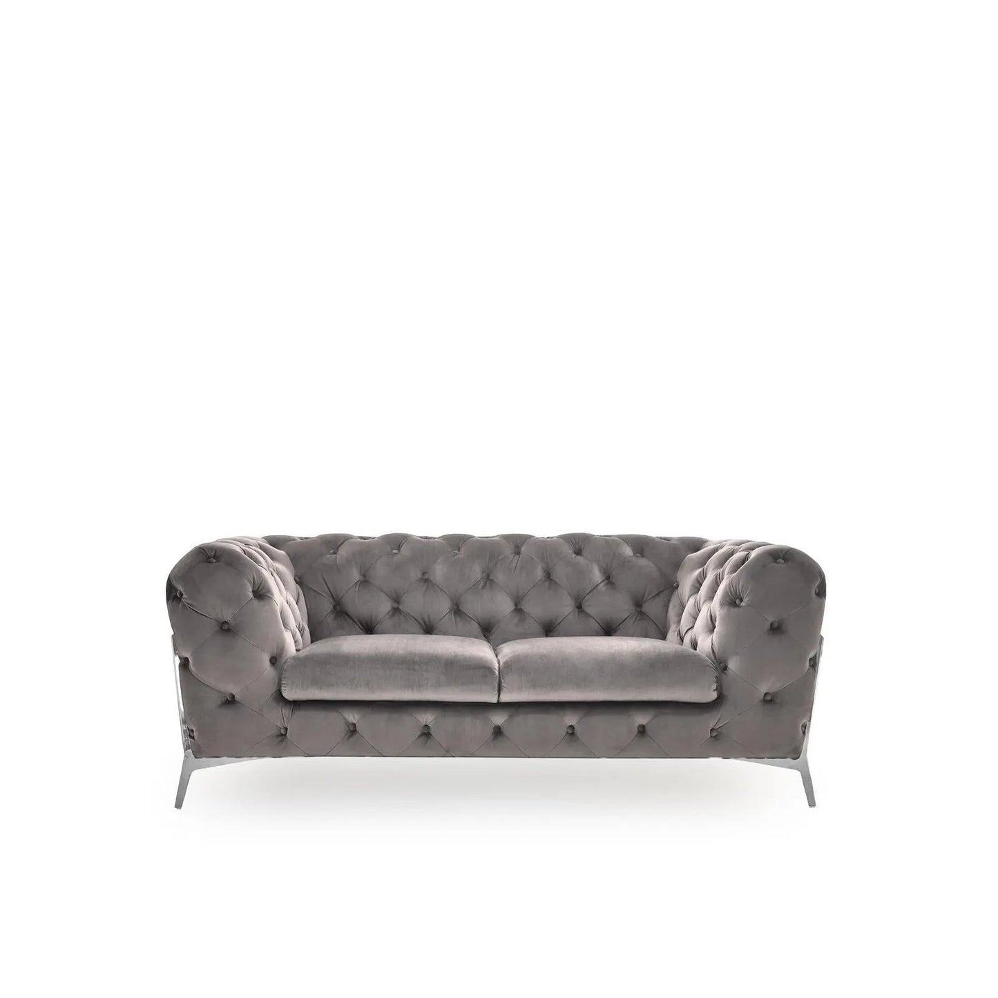 Regina Dark Gray Sofa Set