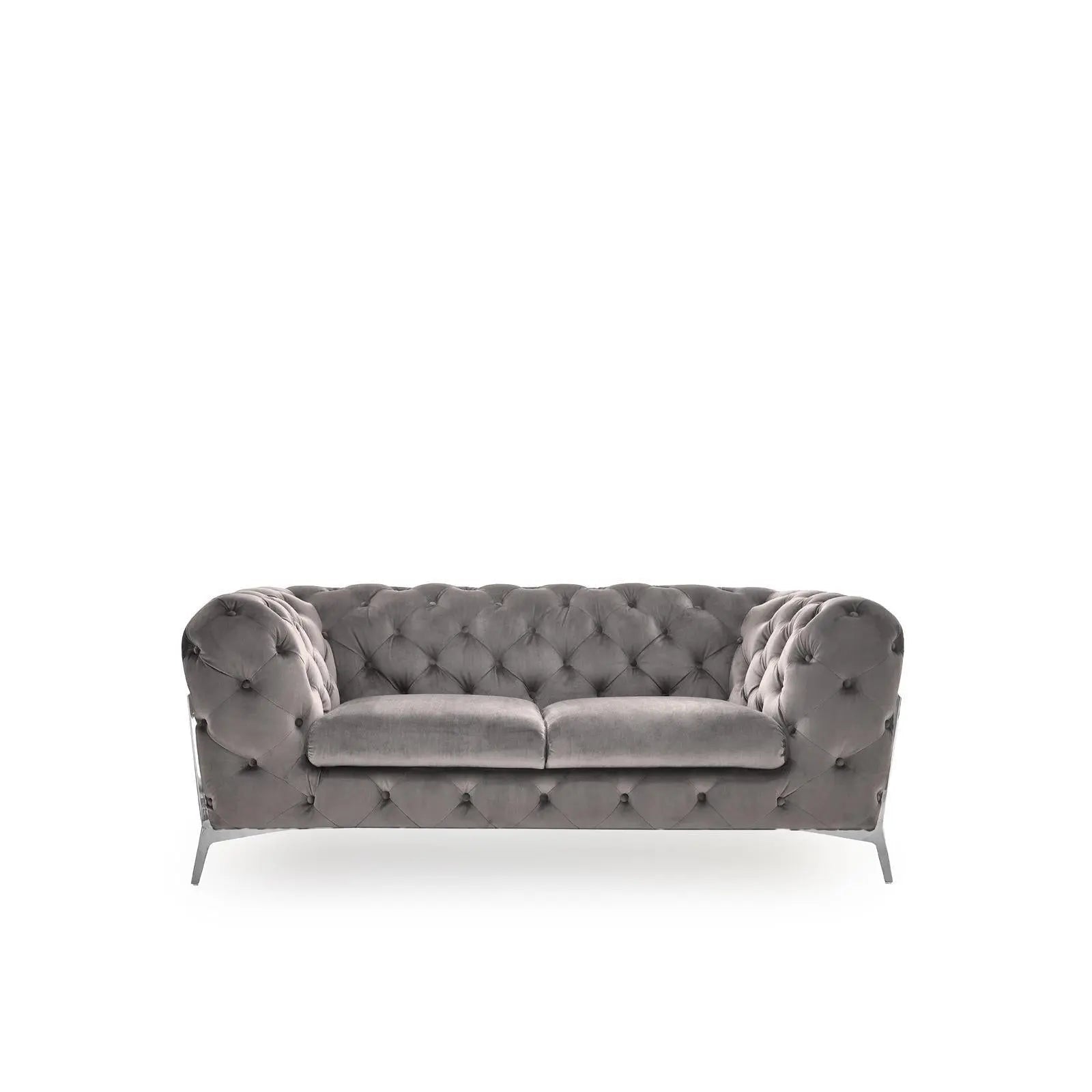 Regina Dark Gray Sofa Set